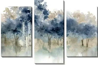 Абстрактный лес - вид 2