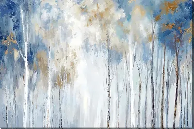 Картина маслом Абстрактный лес - вид 5