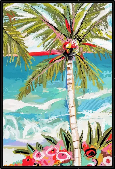 Картина Веселая пальма