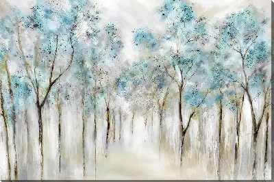 Картина маслом Абстрактный лес - вид 7