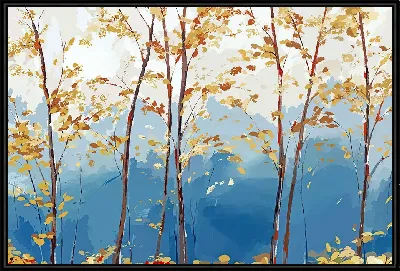 Картина Вид из леса - 3