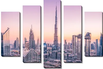 Модульная картина Пейзаж Дубая