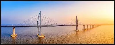 Картина Мост Гонконг-Чжухай