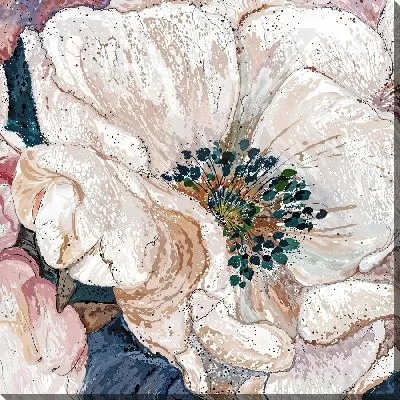 Картина маслом Соцветие анемон