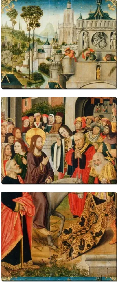 Модульная картина Вход Господень в Иерусалим (The Entry into Jerusalem)