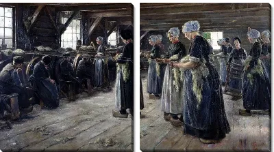 Льняная мануфактура (linen manufactory)