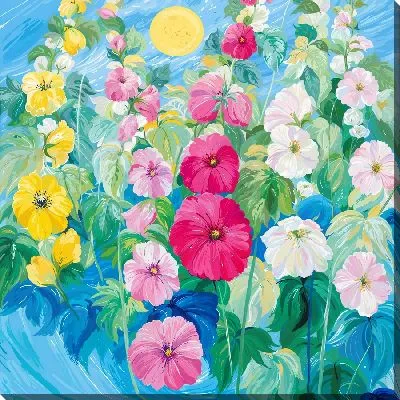 Картина маслом Композиция с анемонами №11