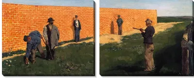 Картина Нападение (The attack)