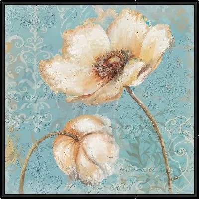 Картина Винтажная композиция с анемонами №3