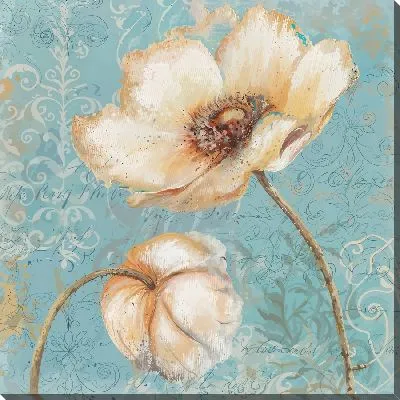 Постер Винтажная композиция с анемонами №3