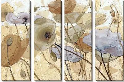 Модульная картина Анемоны №81