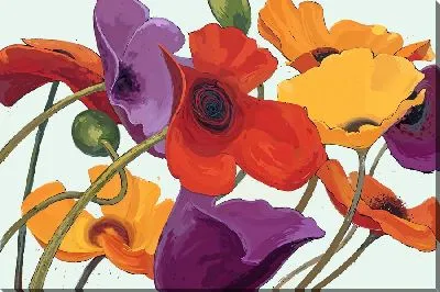 Картина маслом Анемоны №91