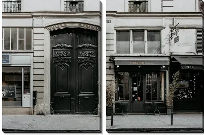 Модульная картина Двери Парижа