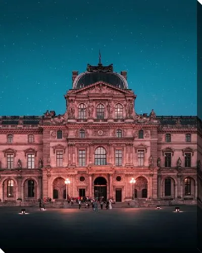 Постер Музей Лувр в Париже