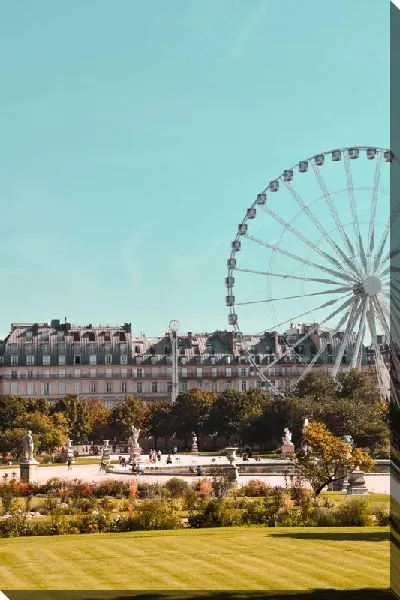 Постер Колесо обозрения в Париже
