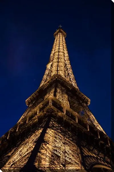 Постер Ночная Эйфелева башня