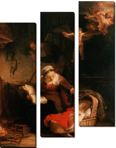 Модульная картина Святое семейство (The Holy Family)