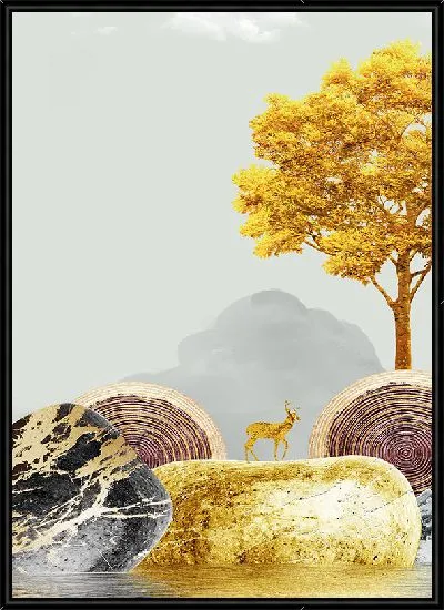 Картина Золотой оленёнок