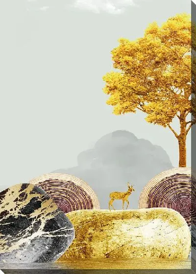 Постер Золотой оленёнок