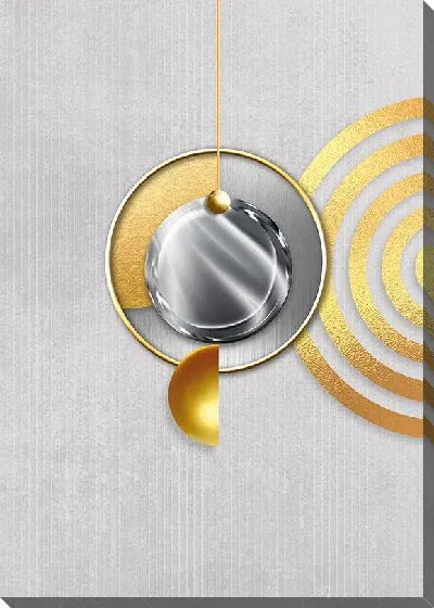 Постер Маятник и золотые круги