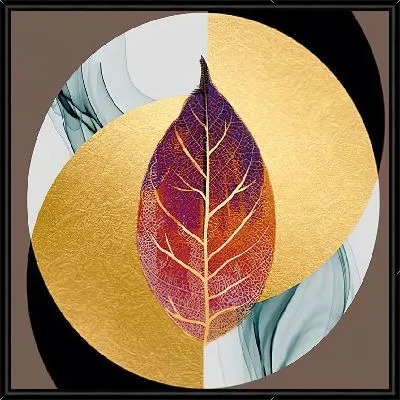 Листок в круге №2