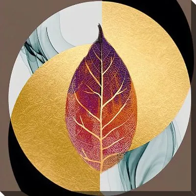 Листок в круге №2