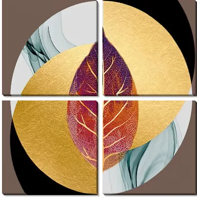 Листок в круге №2