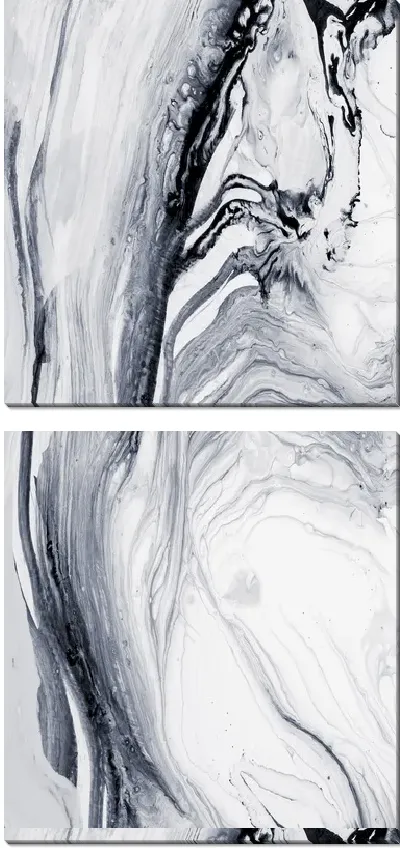 Модульная картина Флюид арт №30