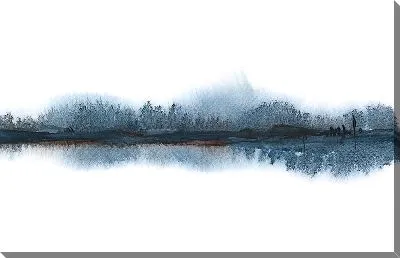 Картина маслом Туманная даль