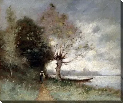 Картина Берег реки (Riverside)