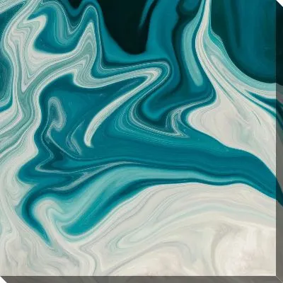 Картина маслом Флюид арт №27