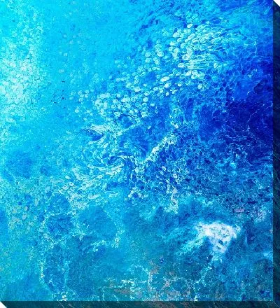 Картина маслом Флюид арт №31