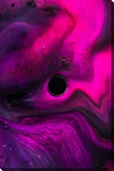 Картина маслом Флюид арт №32