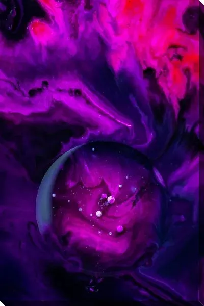 Постер Флюид арт №33