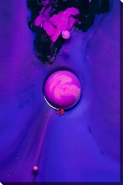 Картина маслом Флюид арт №34