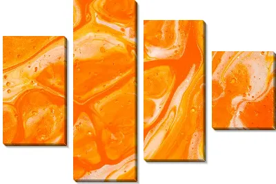 Модульная картина Флюид арт №41