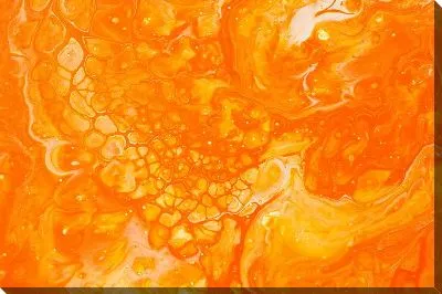 Картина маслом Флюид арт №48