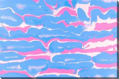 Картина маслом Флюид арт №58