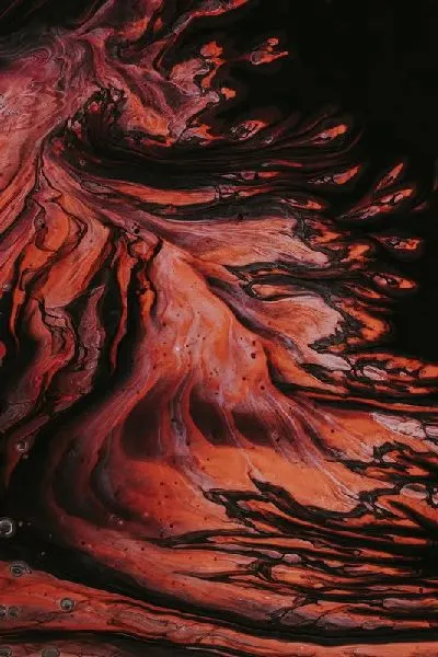 Плакат Флюид арт №59