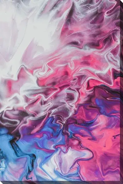 Картина маслом Флюид арт №63