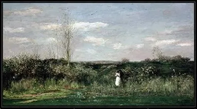 Картина Весенний пейзаж (Spring landscape) №2