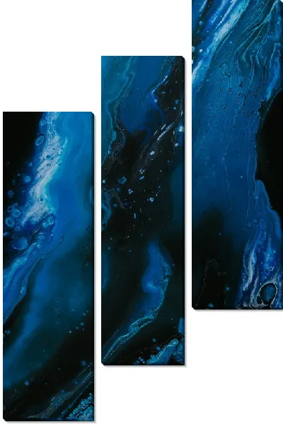 Модульная картина Флюид арт №78