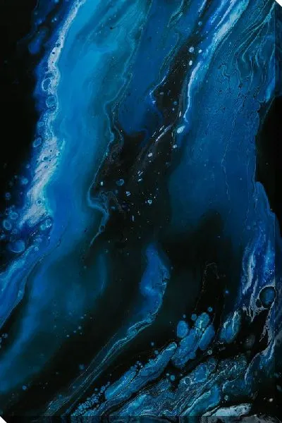 Картина маслом Флюид арт №78