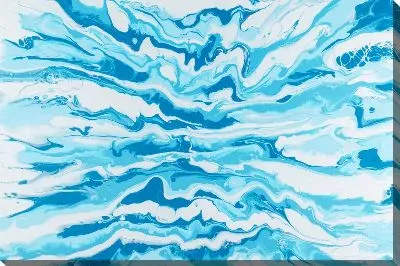 Картина маслом Флюид арт №80