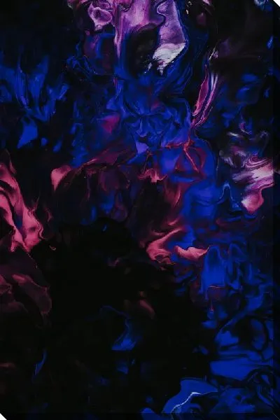 Картина маслом Флюид арт №85