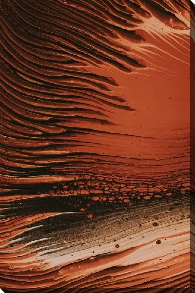 Картина маслом Флюид арт №87