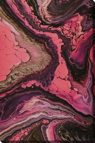 Картина маслом Флюид арт №91