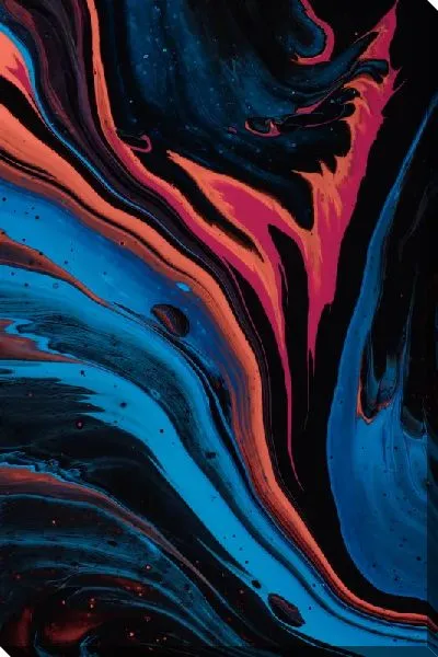 Постер Флюид арт №96