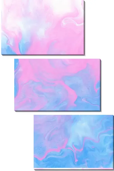 Модульная картина Флюид арт №97