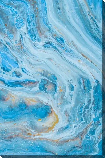 Картина маслом Флюид арт №99